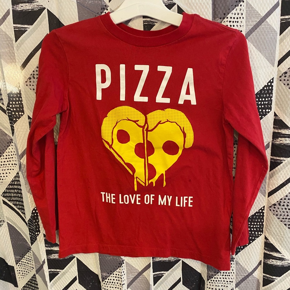 Youth medium 7/8 long sleeve tee